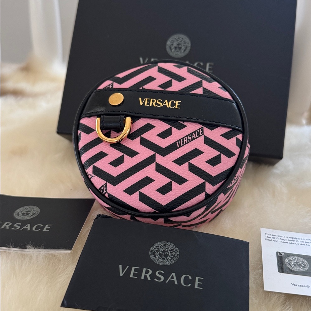 Versace “La Greca” Unisex Pouch